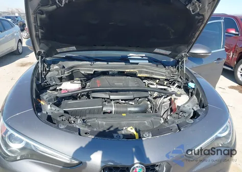 2018 Alfa Romeo Stelvio Ti Awd z USA, uszkodzony, nr VIN ZASFAKBN0J7B85842